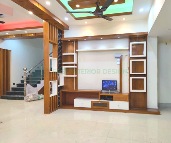 Residential interior design - TV cabinet 