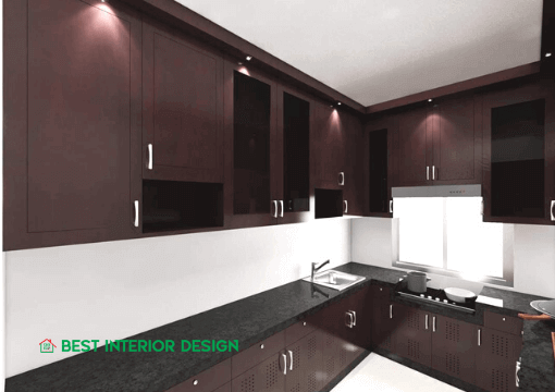 chocolate color kitchen cabinets