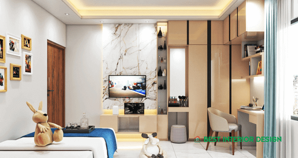 Masterbedroom 3d design in Dhaka