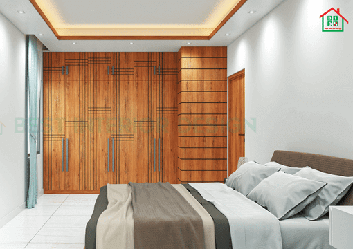 Chandrima housing master bedroom design