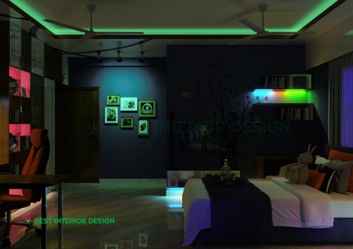 Bedroom gaming room light
