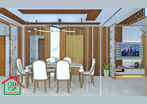 bashundhara interior project - dinging room design