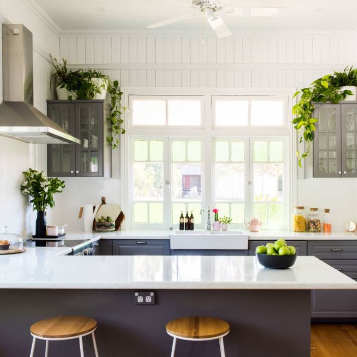 Bring In Some Greenery Into Your Kitchen Space
