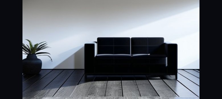 Pair Black Floors With White Walls