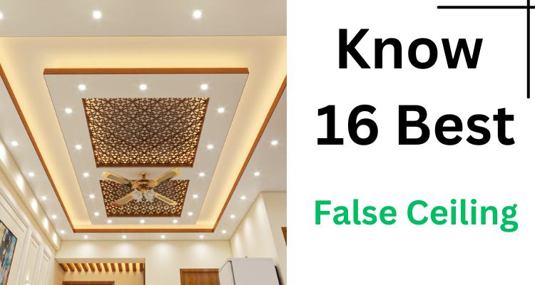 different kinds of false ceilings