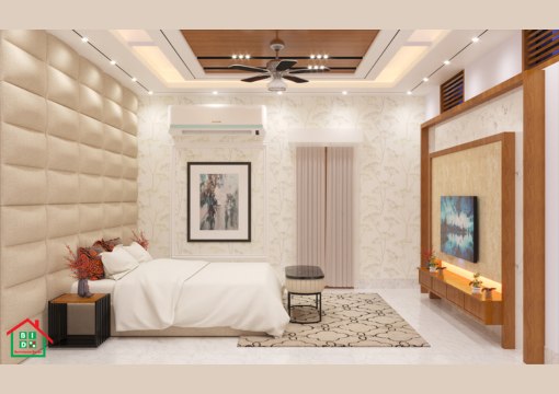 Bedroom interior design at Lalmatia, mohammadpur, Dhaka