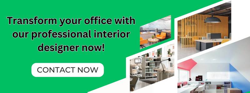 Transform your office with our professional interior designer