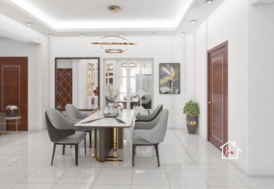 dining room design for duplex house in bangladesh