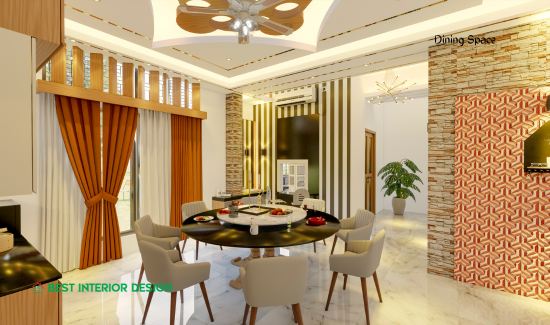 duplex house dining space