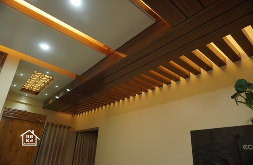 interior design paneling at Khilgaon