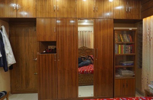 wall closet design at Khilgaon