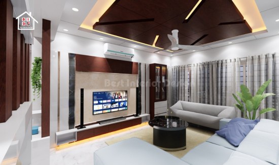 Living room tv cabinet design