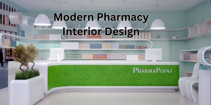 modern pharmacy interior design