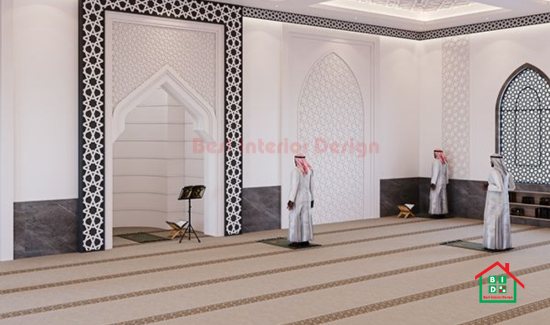 Mosque interior accessibility