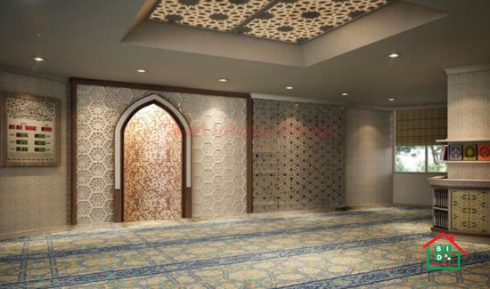 Mosque interior ventilation