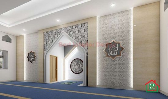 Mosque prayer hall design