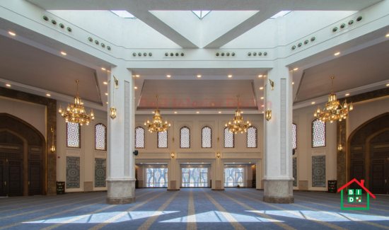 Use of Natural Light in mosque interior design