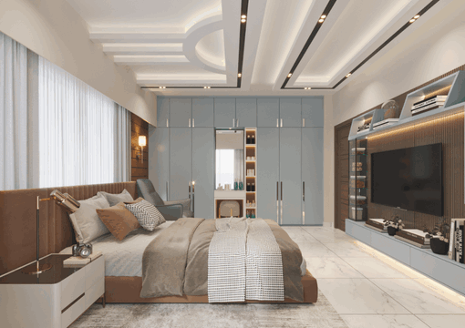 master Bedroom interior design in Bangladesh