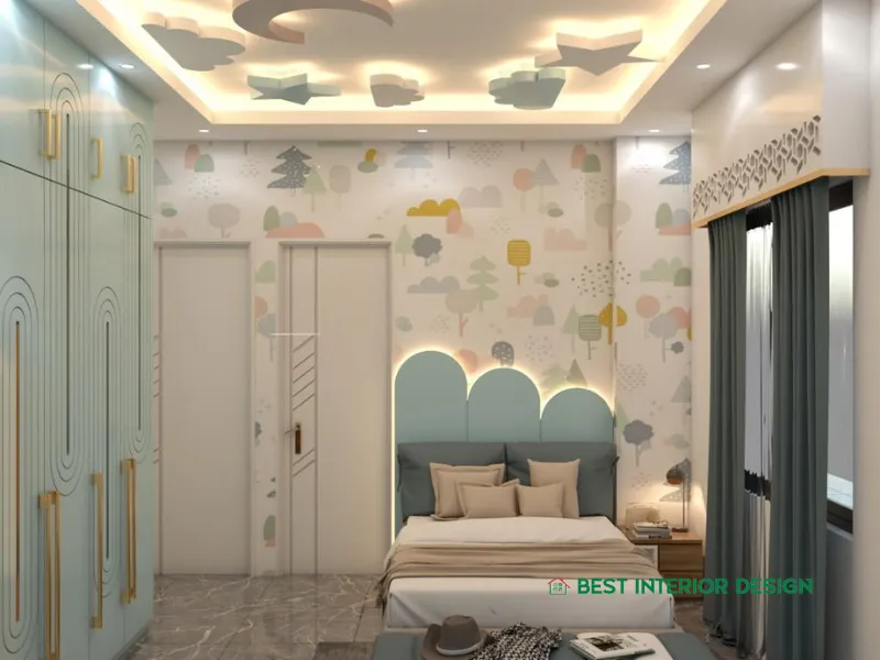 Child bedroom interior design with luxury touch in Bosila mohammadpur dhaka