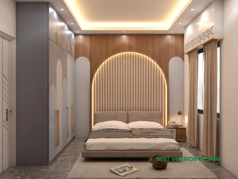 luxury bedroom design in Bosila