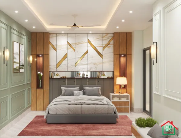 bedroom acrylic bedhead design in Dhaka Cantonment