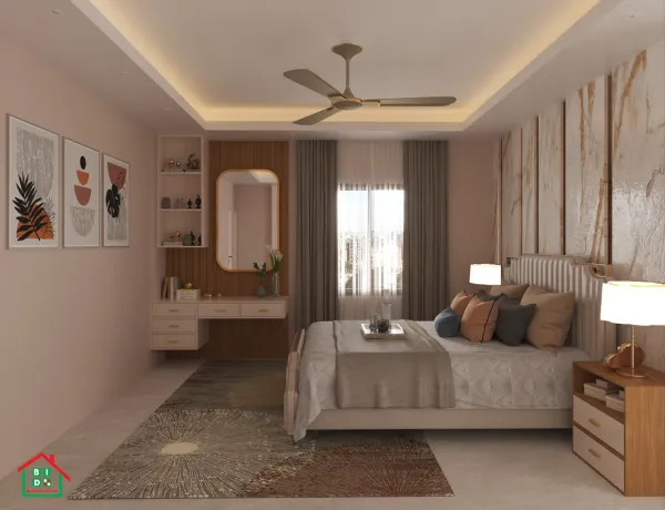 luxury bedroom design in Dhaka Cantonment