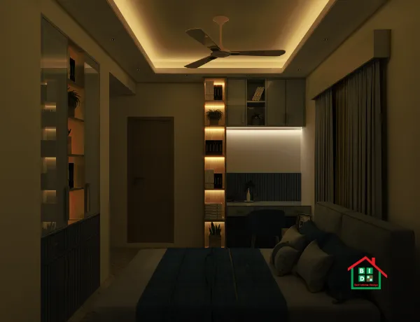 bedroom interior design in Puran Dhaka