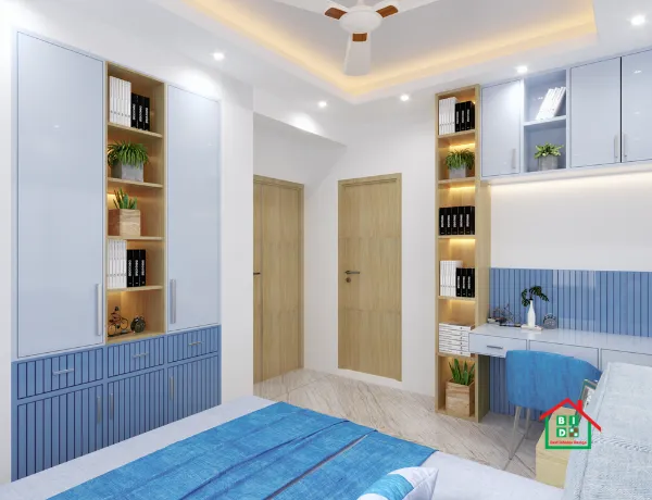 master bedroom interior design in Puran Dhaka