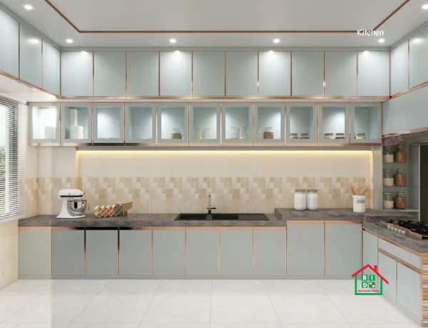 minimal kitchen interior design at Savar