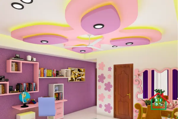 girl bedroom ceiling ideas