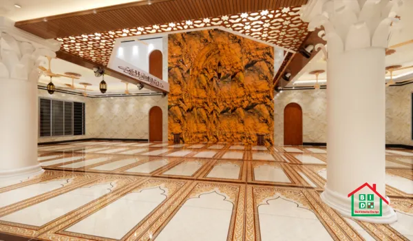 model mosque interior design