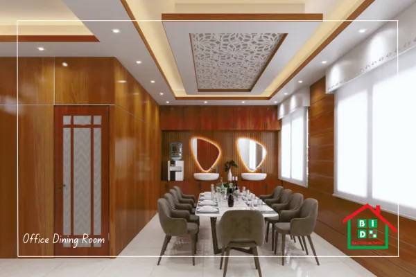 Dining space design in office