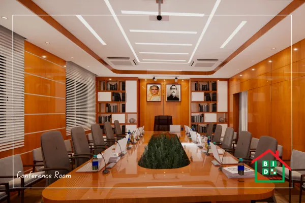 Government office interior design in Chittagong