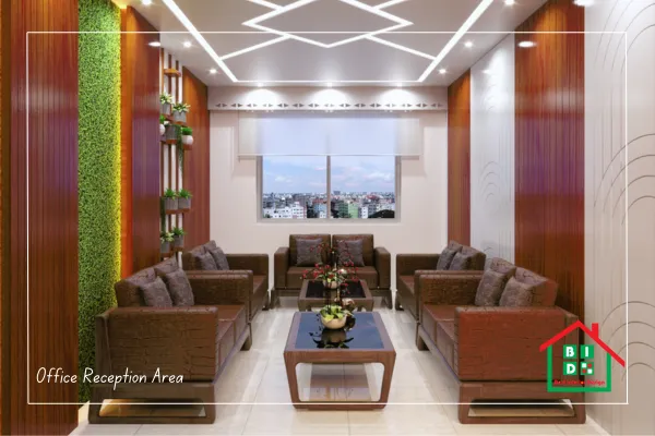 government office reception design