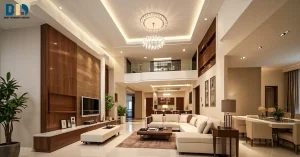 Tranquility Upstairs: Bedroom-Focused Duplex Home Interior Design Ideas