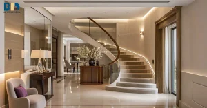 Staircase as Art: Elevate Your Duplex Home Interior Design with Style