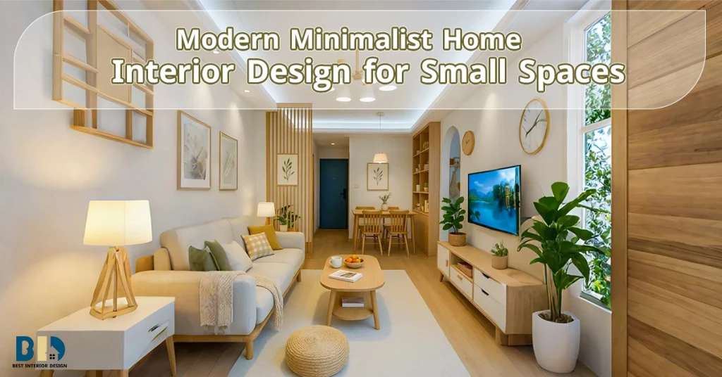 Modern Minimalist Home Interior Design for Small Spaces