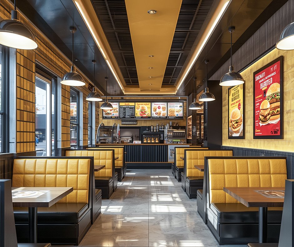 Fastfood Restaurant Interior
