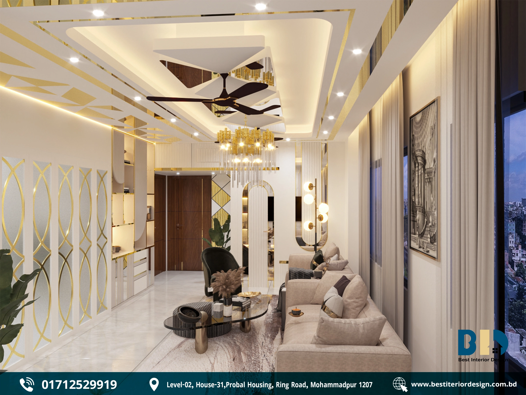 Full Apartment Interior with Full Function (24)