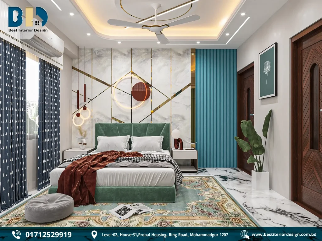 1400 sq. ft. apartment interior design (14)