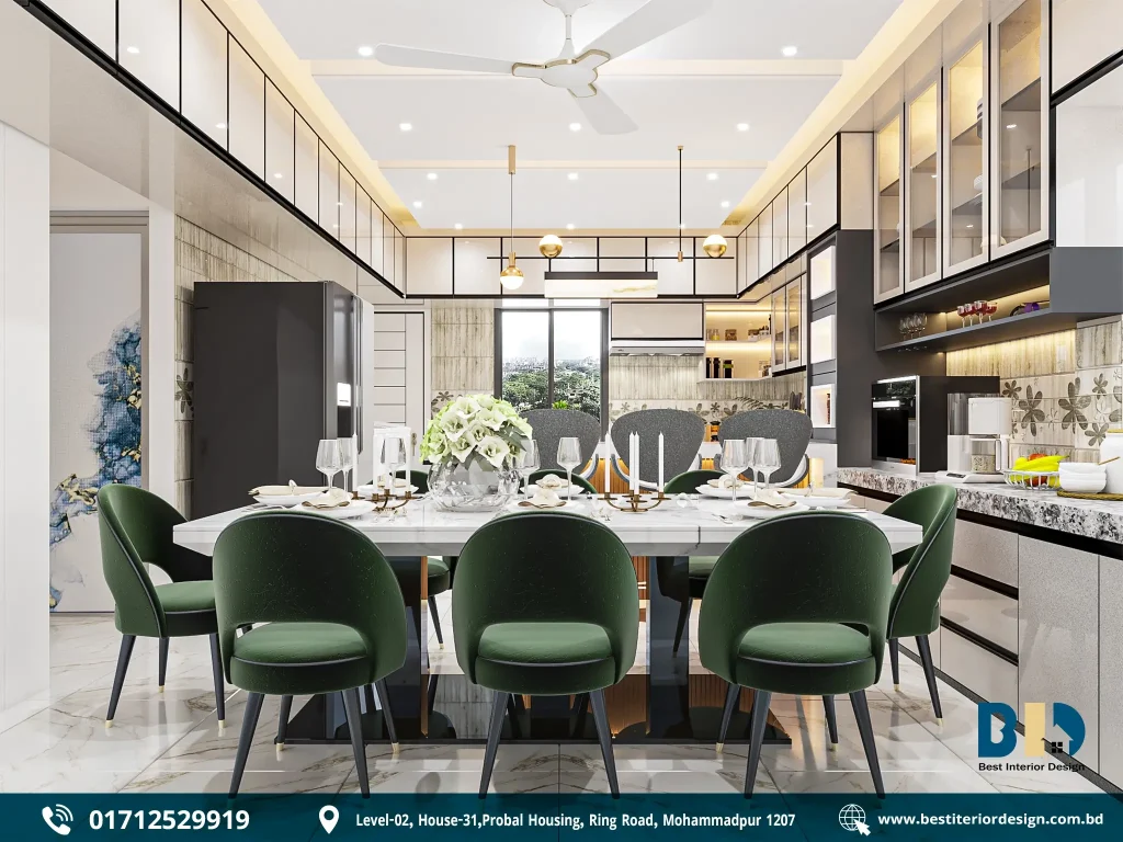 Dining Room Interior Design In Bangladesh