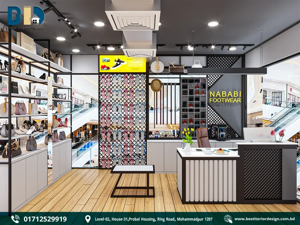 Shoe & Bag Showroom Interior Design (5)