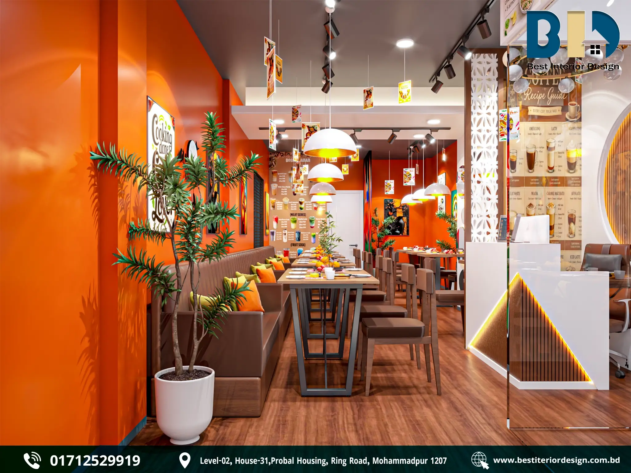 Boithok Khana Restaurant Interior Design (1)
