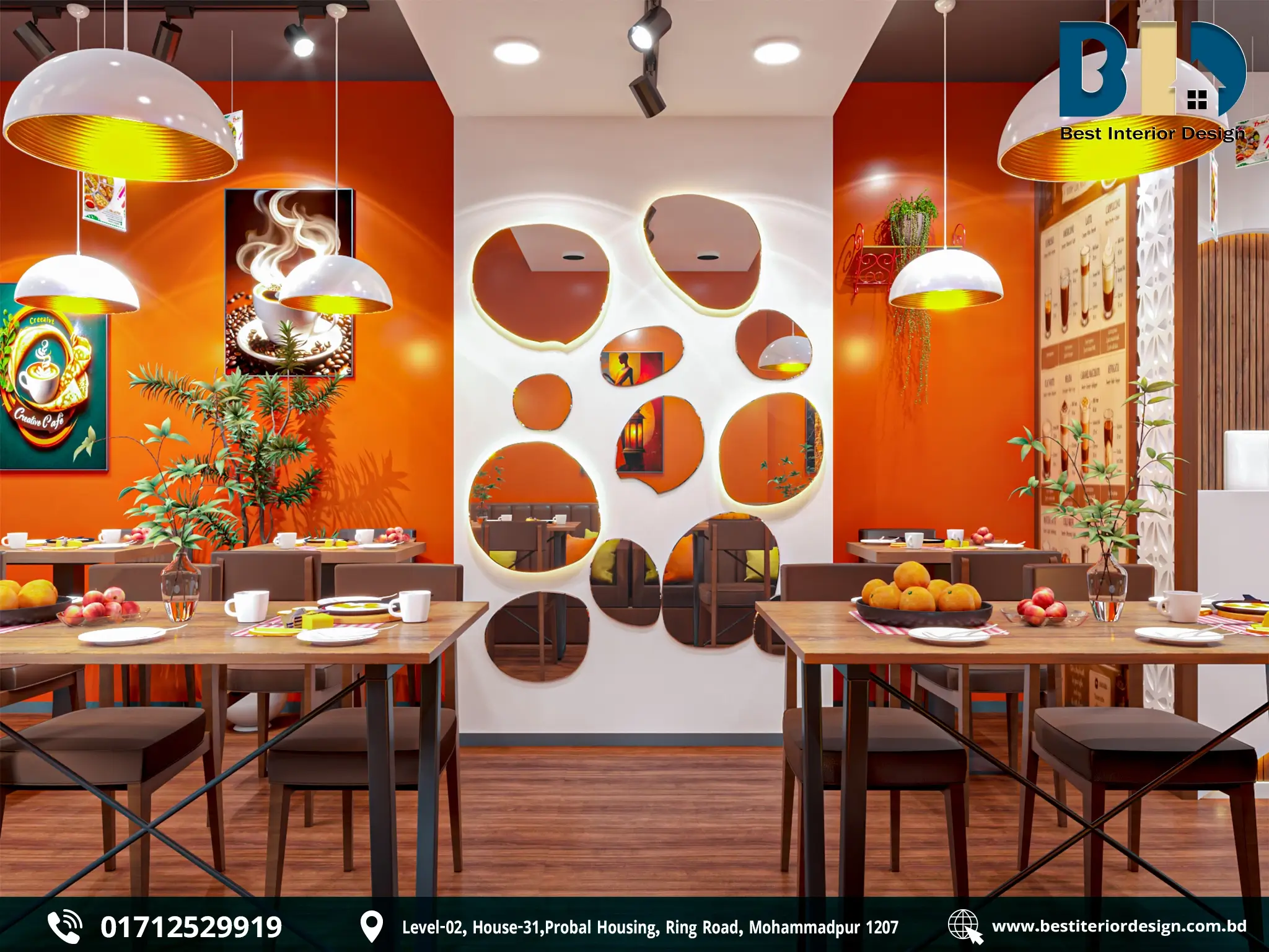 Boithok Khana Restaurant Interior Design (2)
