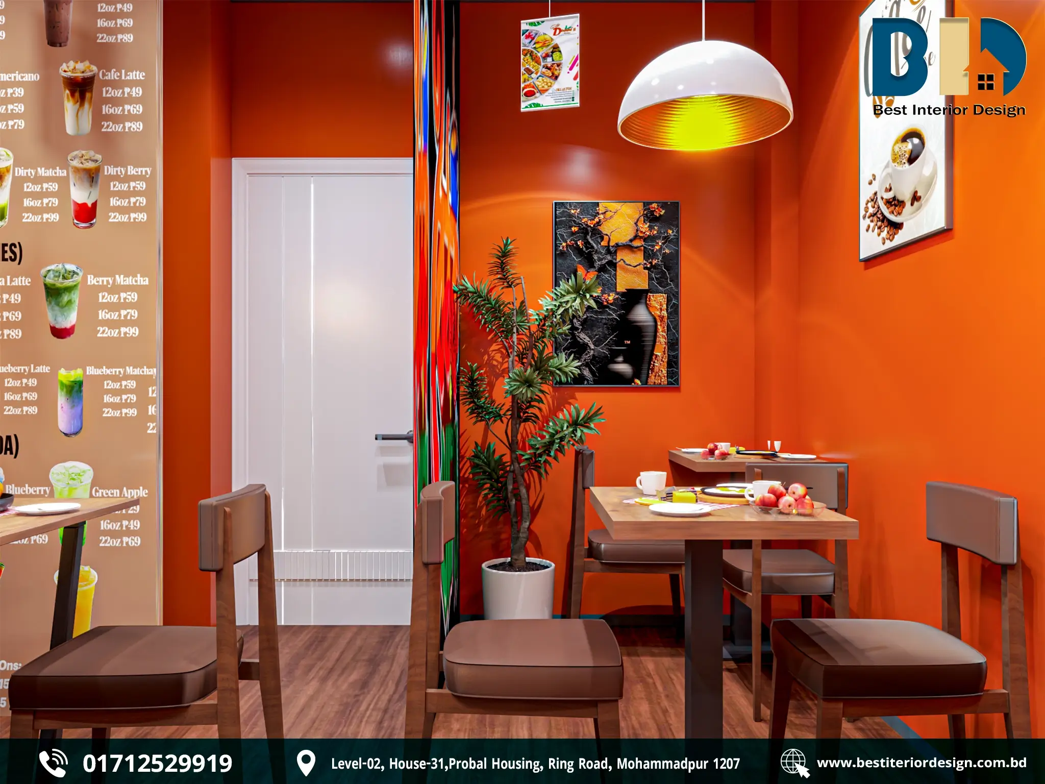 Boithok Khana Restaurant Interior Design (5)