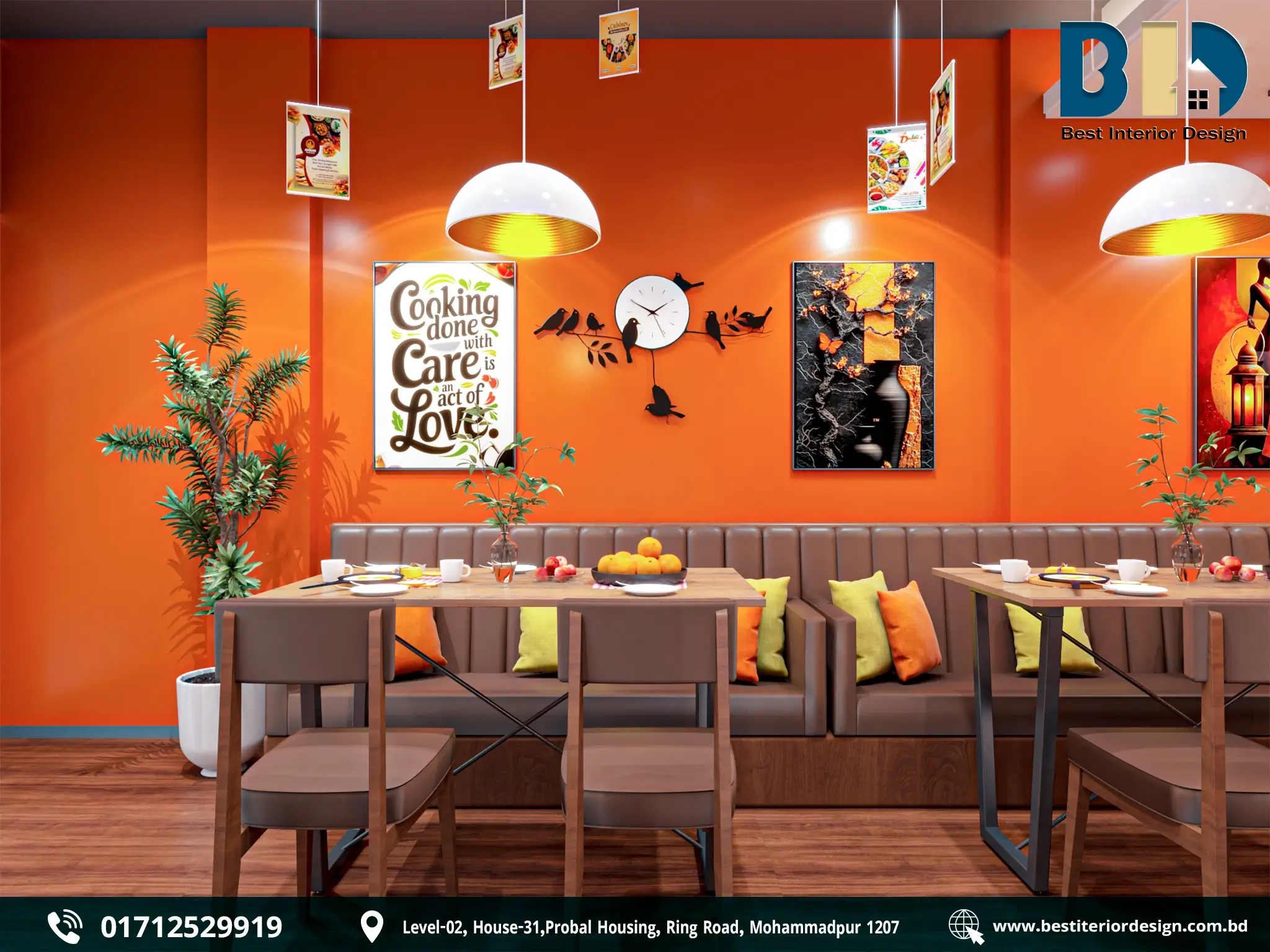 Boithok Khana Restaurant Interior Design (8)
