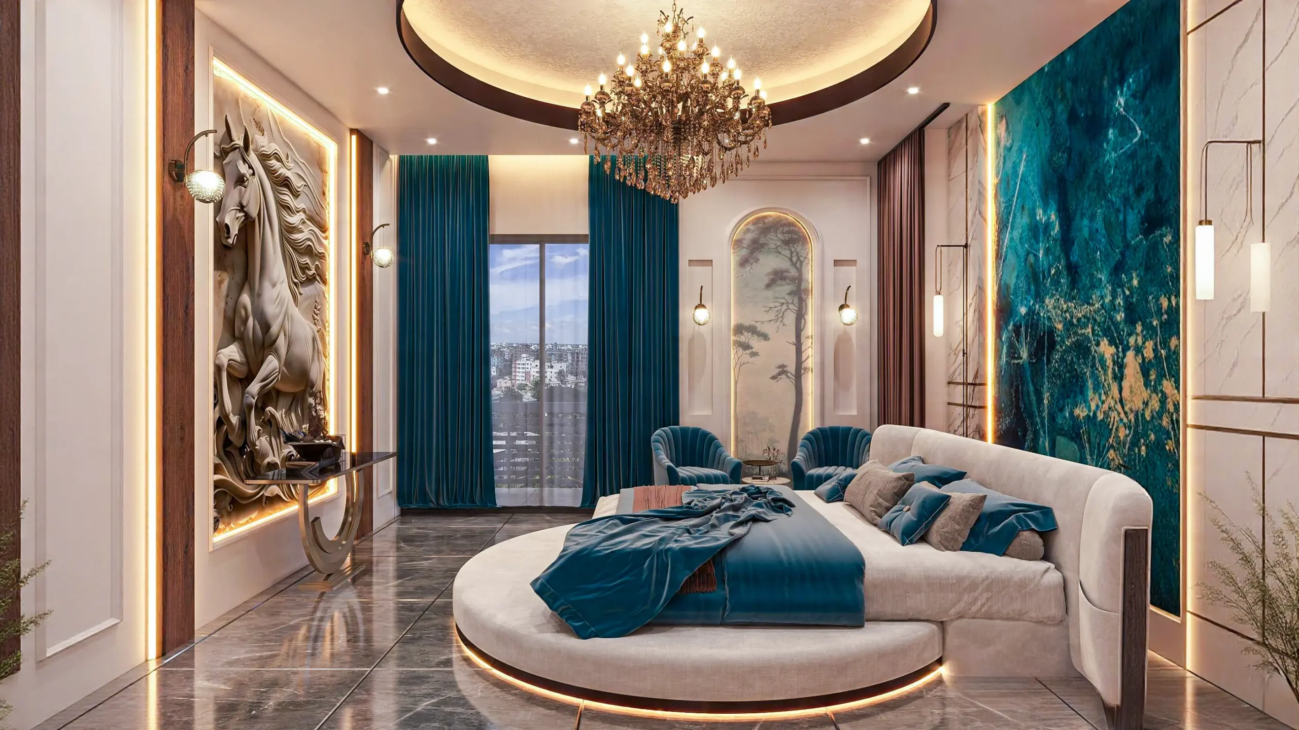Duplex House Interior Raujan Cover