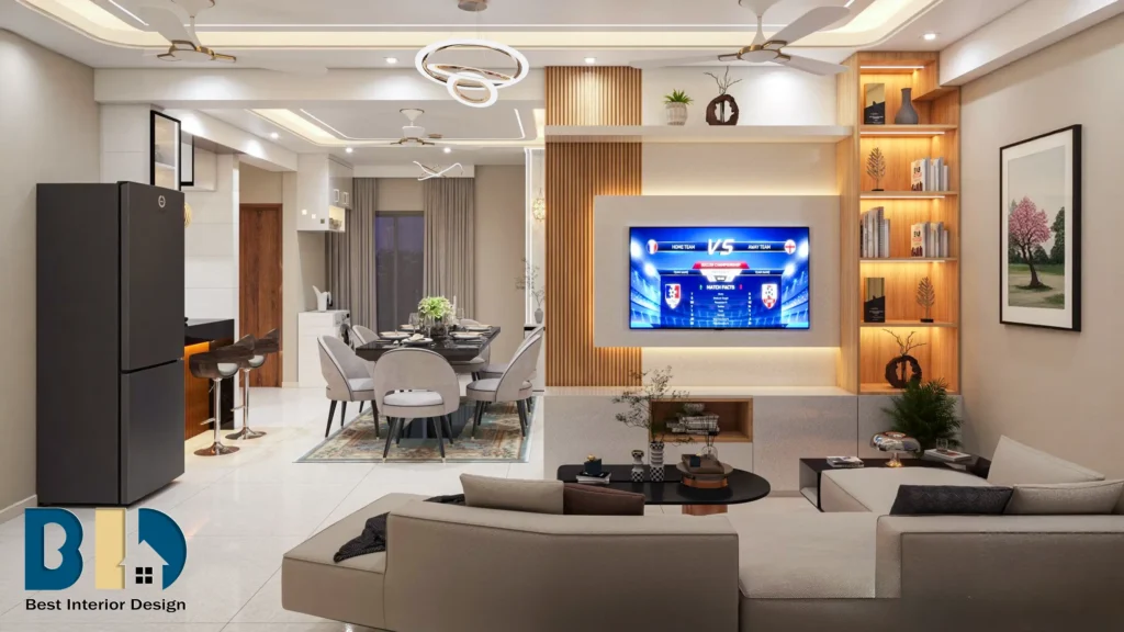1140 SQFT Apartment Interior Design in Adabor, Dhaka Cover