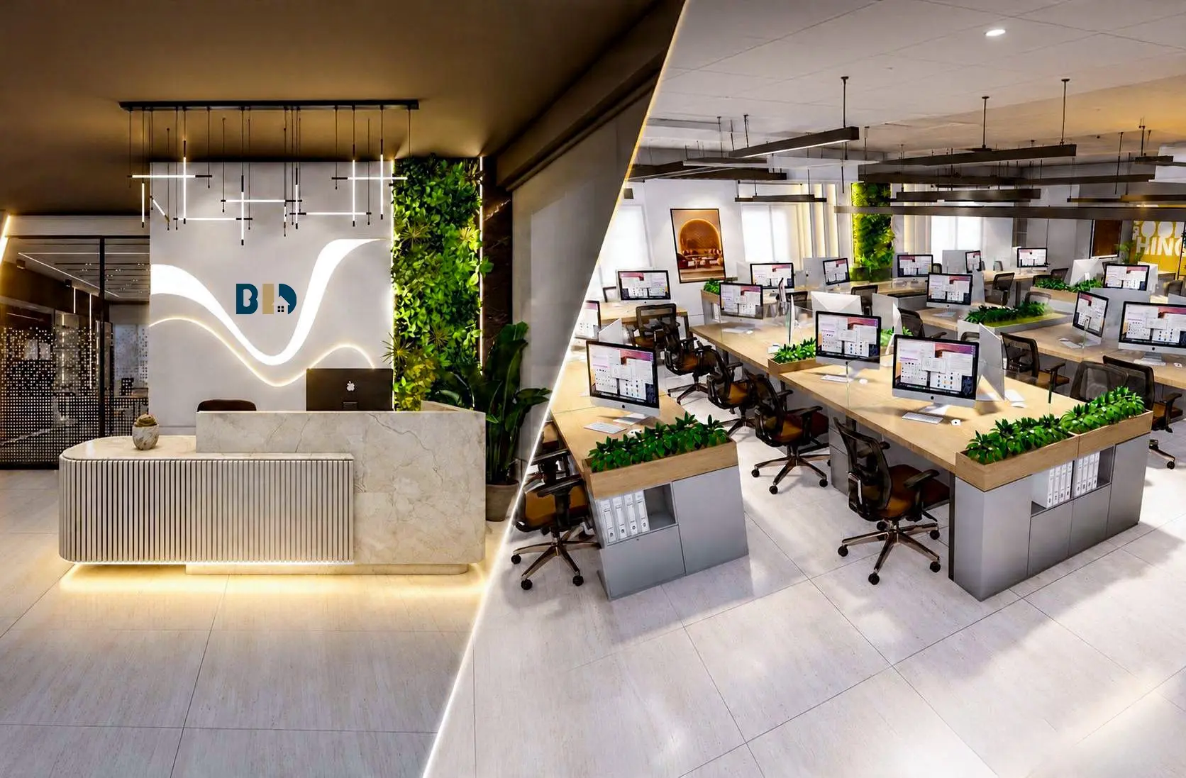 Best Interior Design Office Project Cover