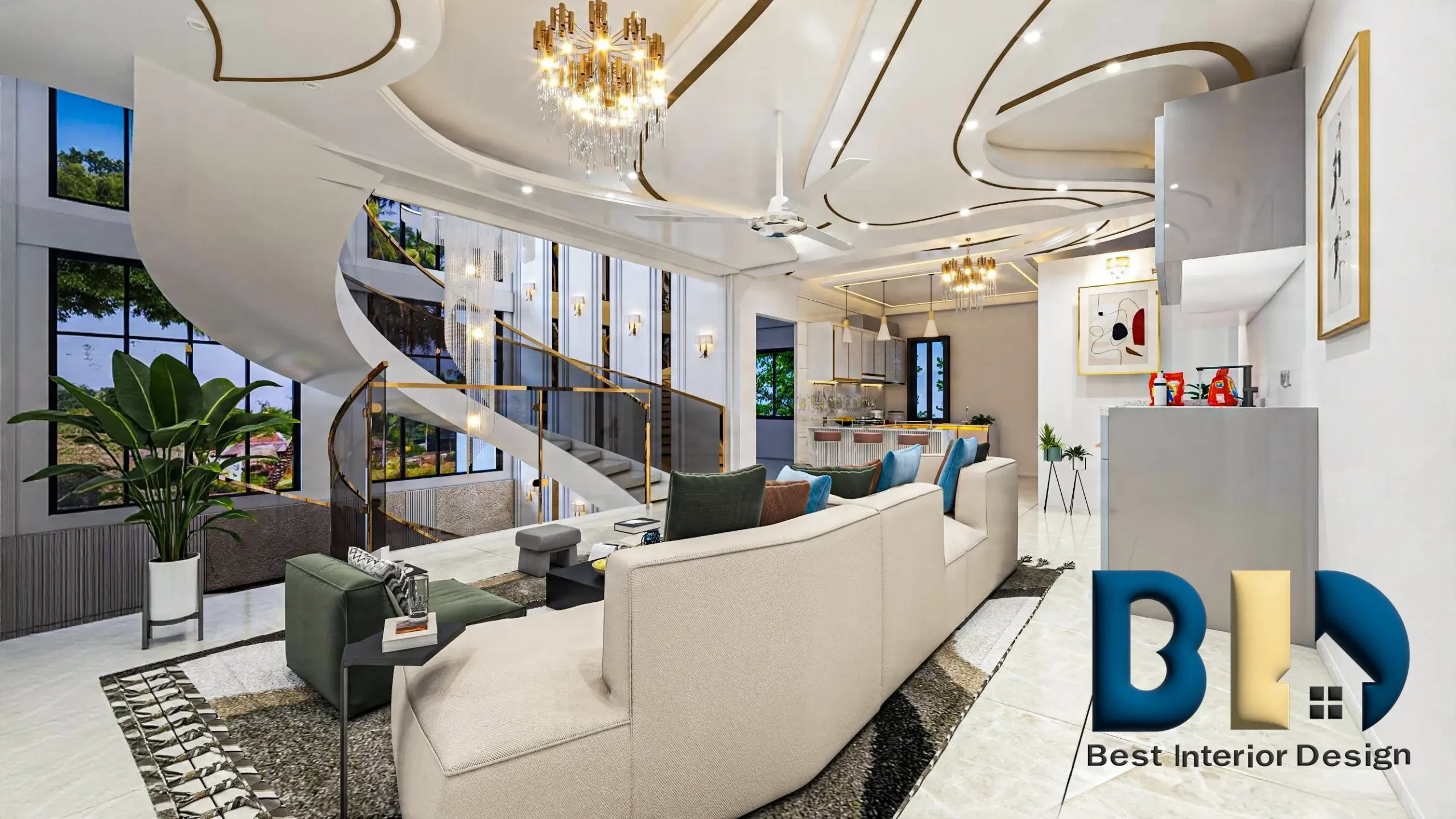 Shariatpur Duplex Interior Design Cover